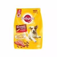 Корм для собак Pedigree для здоровья кожи и шерсти, для маленьких пород, говядина