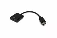 Адаптер Filum FL-A-DPM-HF-0.15M 0.15 м, разъемы: DP male-HDMI A female, пакет