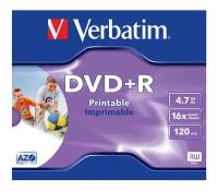 Диск Verbatim DVD+R 4.7 Гб 16х Photo Printable