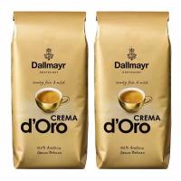 Dallmayr Кофе в зернах Dallmayr Crema d’Oro 1 кг, 2 шт