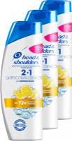 Head & Shoulders Шампунь от перхоти мужской женский 2в1 Цитрусовая Свежесть для жирной кожи головы / Хед энд Шолдерс / 400мл