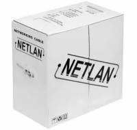 Кабель витая пара NETLAN EC-UU004-5E-PVC-GY Cat.5e, Медь (Cu, copper) Indoor / 10 метров