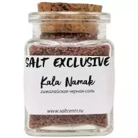 Соль SALT EXCLUSIVE гималайская черная Kala Namak (Sanchal), 50 грамм, стекло