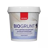 NEOMID BioGrunt антисептическая для деревянных поверхностей, 1 кг, 1 л, бесцветный