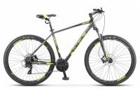 STELS Горный (MTB) велосипед STELS Navigator 930 D 29 V010 антрацитовый/черный/лайм 16,5