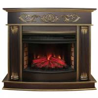 Электрический электрический камин RealFlame Milano 25/25,5 + Firefield 25 1.7 кВт 111 см 98.5 см 40.5 см темный орех с патиной