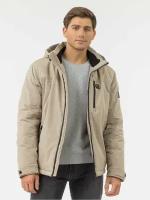 NortFolk Куртка мужская зимняя с капюшоном 506341N21N/ куртка больших размеров зима цвет бежевый размер 52