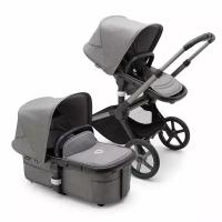 Коляска 2в1 Bugaboo Fox 5 Graphite, цвет Grey Melange