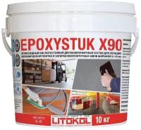 Эпоксидная затирка LITOKOL EPOXYSTUK X90 (литокол эпоксистук Х90) C.30 (жемчужно-серый), 10 кг