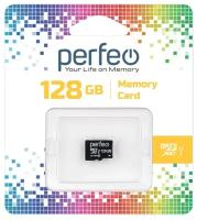 Карта памяти Perfeo microSDXC 128GB (Cl10) UHS-1 без адаптера