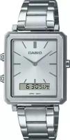 Наручные часы CASIO Collection MTP-B205D-7E, серебряный