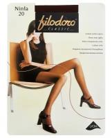 Колготки Filodoro Classic Ninfa, 20 den, размер 5, коричневый