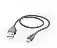 Кабель Hama 00173610 USB (m)-micro USB (m) 1.4 м, черный