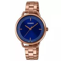 Наручные часы CASIO Collection LTP-E413PG-2A, золотой, синий