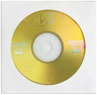 VS Диск cd-r vs, 700 mb, 52х, бумажный конверт, 40 шт