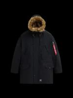 Парка Alpha Industries N-3B Alpine Parka GEN II Black (чёрный) - M(48)