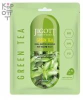 Jigott ампульная маска c экстрактом зеленого чая