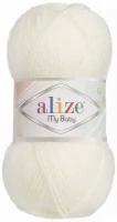 Пряжа Alize My baby жемчужный (450), 100%акрил, 150м, 50г, 1шт