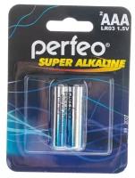 Батарейки Perfeo LR03/2BL Super Alkaline