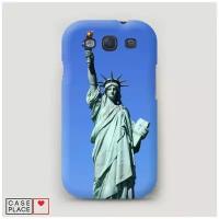 Чехол Пластиковый Samsung Galaxy S3 Statue of liberty