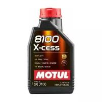 Моторное масло Motul 8100 X-cess 5W30 1л (108944)