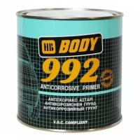 Body 992. Грунт антикоррозийный однокомпонентный 1К, чёрный, 1кг