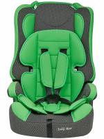 Автокресло группа 1/2/3 9-36 кг Teddy Bear 513 RF GREEN+BLACK DOT