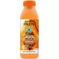 Шампунь GARNIER FRUCTIS Superfood Папайя Восстановление, для поврежденных волос, 350 мл