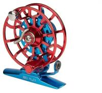 Катушка инерционная Higashi HI-55S Blue/Red