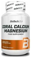 Коралл Кальций и Магний / Coral calcium magnesium BioTech 100 таб