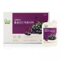 Напиток для здоровья с экстрактом корейского красного женьшеня и аронией Cheong Kwan Jang Aronia Korean Red Ginseng Health Drink Pouch