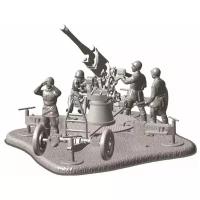 Сборная модель ZVEZDA Советское 85-мм зенитное орудие 52-К (6148) 1:72