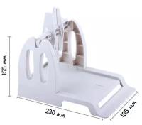 Внешний держатель рулона этикеток / термоэтикеток для термопринтера универсальный светлый