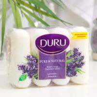 Мыло туалетное Duru Pure & Natural Лаванда 1 блок