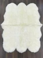 Ковер-шкура 1,50х1,80 SHEEPSKIN WHITE 6-шк