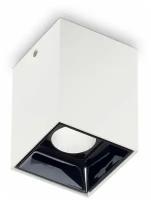 Светильник потолочный ideal lux Nitro PL Square 10Вт 1100Лм 3000К IP20 LED 230В Белый Металл 206035