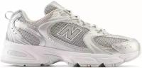 Кроссовки New Balance 530, размер 10 US, серый, бежевый