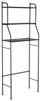 Стеллаж для ванной комнаты Laundry Rack TW-106, 3 яруса, 65х25х155 см, черный