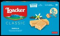 Вафли Loacker Classic Vanilla c ванильной начинкой