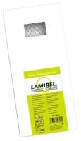Пружины для переплета пластиковые Fellowes Lamirel LA-7867401, 14мм, А4, белые, 100шт