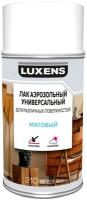 Лак Luxens универсальный для различных поверхностей, бесцветный, матовая, 210 мл, 1 шт