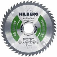 Диск пильный Hilberg Industrial Дерево тонкий рез 165*30*48Т HWT163