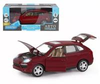 Модель коллекционная машины 1:24 Porsche Cayenne S, бордовый JB1251131