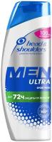 Head & Shoulders Шампунь против перхоти Men Ultra Sport Fresh, мужской, с мятой / Хед энд Шолдерс / 600мл