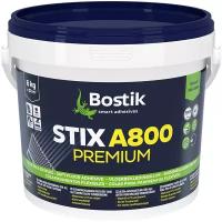 Клей акриловый однокомпонентный для гибких напольных покрытий Bostik Stix A800 Premium 6 кг