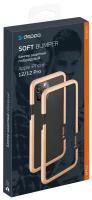 Бампер защитный Soft Bumper для Apple iPhone 12 Pro/12, золотой, Deppa 870052