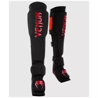 Щитки Venum Kontact Evo Black/Red XL