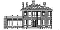 Проект дома Catalog-Plans-58-87RACL (423,98кв. м, 18,1x14,1м, газобетонные блоки 400)