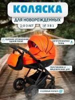 Noordline Оlivia Sport 2023 коляска 3 в 1 Детская коляска трансформер для новорожденных 3в1, прогулочная для ребенка