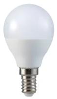 Лампа OSRAM LED Star E14 шар P (G45) 5.7Вт, светодиодная LED, 470 лм, эквивалент 40Вт, тёплый свет 2700К